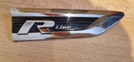 Oryginalny emblemat listwa R LINE prawy przód VW TIGUAN II / 5NA853688B