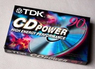 TDK CD Power 90, rok 2001, USA.