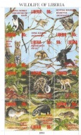 Liberia xx M420 fauna ssaki MNH VF