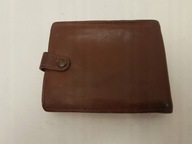 ITALY ORYGINALNY PORTFEL POJEMNY SKÓRZANY SKÓRA