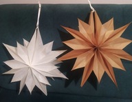 Bożonarodzeniowa Gwiazda ozdobna zawieszka