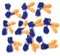 ZATYCZKI STOPERY DO USZU SPANIA WIELORAZOWE 10 PAR