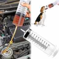 Strzykawka do karmienia zwierząt domowych, do nawadniania roślin DUŻA 500ml