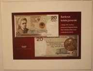 FOLDER EMISYJNY NBP DO BANKNOTU 20 zł 2011 Maria Skłodowska - Curie