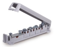 Szyna łączeniowa ekwipotencjalna wyrównawcza uziemienia POT-25/V