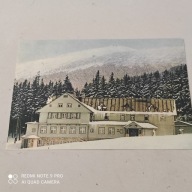 POCZTÓWKA GÓRY KARKONOSZE SCHRONISKO PTTK IM.BRONISŁAWA CZECHA