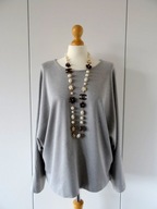 SIMPLE SZARA KIMONO 42