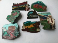 7 odznak PTTK Skrzyczne Szczyrk Stecówka Hala Miziowa Wisła Kubalonka PRL