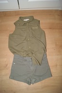 Bluzka szorty H&M r.146