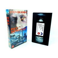 PET SEMATARY STEPHEN'S KING (1989) FILM KASETA VIDEO VHS WYDANIE ENG UK