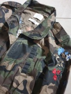 KURTKA MORO Z HAFTEM JAK NOWA 40(L)100% BAWEŁNA