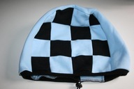 pokrowiec worek na kask narciarski XL/XXL gruby niebieski czarny krata