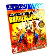 NOWA STEELBOOK BORDERLANDS 3 III SUPER DELUXE EDITION PS4 ENG
