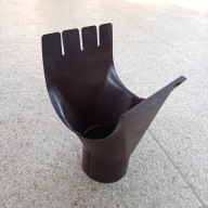 Lej spustowy PRUSZYŃSKI Niagara SZTUCER METALOWY NIAGARA 125/90 BRĄZOWY