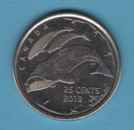 (2KA91) Kanada 25 centów, 2013