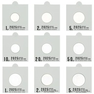 Naklejki na holdery - monety obiegowe 2025