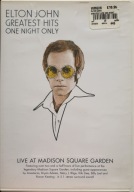 Elton John Greatest Hits One Night Only Live At Madison Square Gard DVD Irl