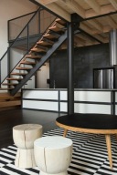 Schody Wewnętrzne Stalowe Loft na wymiar - PRODUCENT