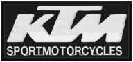 Termo Naszywka KTM Motor Honda Motoryzacja Haftowana Naprasowanka