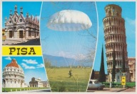 WŁOCHY - PIZA - KATEDRA - KRZYWA WIEŻA - SPADOCHRONIARZ - UNESCO - TOSKANIA