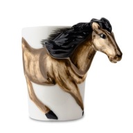 Kubek koń 3D idealny prezent dla miłośniczki koni ceramiczny
