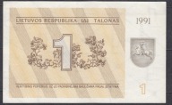 Litwa 1 Talonas 1991