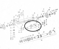 SIŁOWNIK CYLINDER WSPOMAGANIA WÓZEK GPW 2009 2504