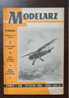 MODELARZ 1/1959 - Szybowiec A-2 AS-20...Samolot Żuraw...Okręt La Creole...
