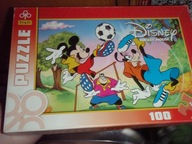Puzzle 100 elem. Myszka Miki i przyjaciele, kompletne