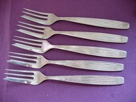 GERLACH wz PASECZKI Widelce WIDELCZYKI DESEROWE ... Bardzo Rzadko SPOTYKANE