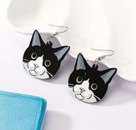 Kolczyki Kotek Gramy dla WOŚP