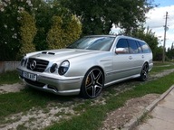 MERCEDES E KLASA W210 LIFT KOMPLETNE LUSTERKO P /L