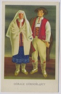 Polskie Stroje Ludowe Górale GÓRNOŚLĄSCY M. Haupt 1954r na 22500sztuk o535