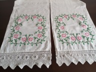 RĘCZNIK OBRZĘDOWY - CHUSTA - PRAWOSŁAWIE. LNIANY. 220 / 39 cm.