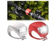 LAMPKA ROWEROWA ŚWIATEŁKA LED PRZÓD TYŁ 3 TRYBY ŚWIECENIA ZESTAW MEGA MOC