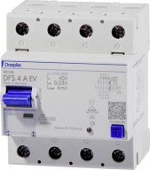 Wyłącznik różnicowoprądowy DFS Doepke 40A 30mA 3F typ A