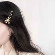 SPINKA biała beż czarno złote vintage modne retro anime perła kwiatek