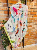 Mala Alisha Austria Luxury chusta chustka trójkątna pareo ptaki boho