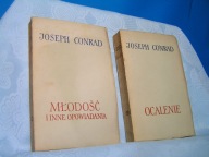 CONRAD OCALENIE MŁODOŚĆ BIAŁE OKŁADKI PIW 1957 NIEROZCIĘTE x 2 BDB--