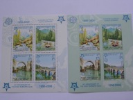 Bośnia Hercegowina Serbska - 50 lat znaczka EUROPA CEPT Mi. bl.13 A + B **