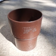 Złączka rury spustowej Terrain Torrent Poly Pipe Geberit 68 mm brąz mufa