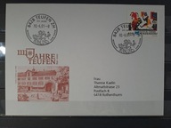 Szwajcaria - Helwetia - koperta FDC