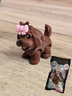 Figurka Goldendoodle z kokardką 3D - Druk3d fidget mixGadzet