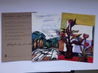 Wybór poezji lirycznej W. Broniewski - grafika Halina Chrostowska Kpl 9 szt