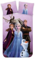 Komplet pościeli Frozen Kraina Lodu 100x140 + 40x60 Bawełna 100%