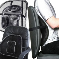 MASAŻ PODPÓRKA POD PLECY - PODUSZKA NA OPARCIE FOTELA, DO PRACY I RELAKSU