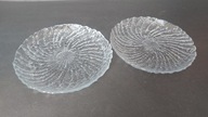 2 x talerz szkło artystyczne design