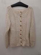 PRIMARK COTTON SWETER R.M/L CARDIGAN SWETR WARKOCZE GRUBY