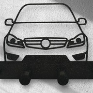 Wieszak na klucze Mercedes C Class - samochód półka pilot ścienna