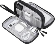 Torba na Kable i Elektronikę Organizer Podróżny na Zasilacz, Czarna